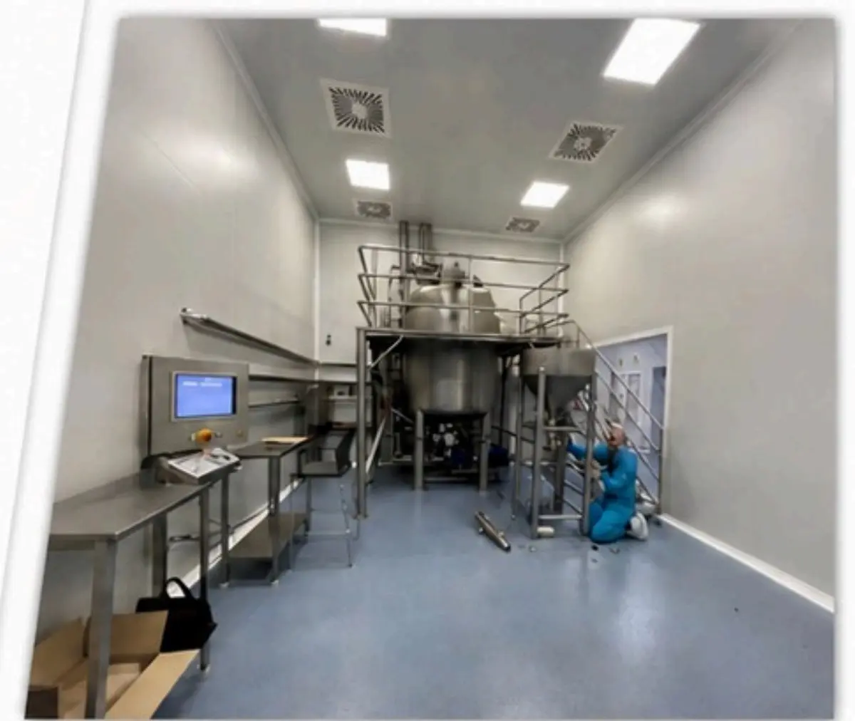 Pharmaceutical plant — service