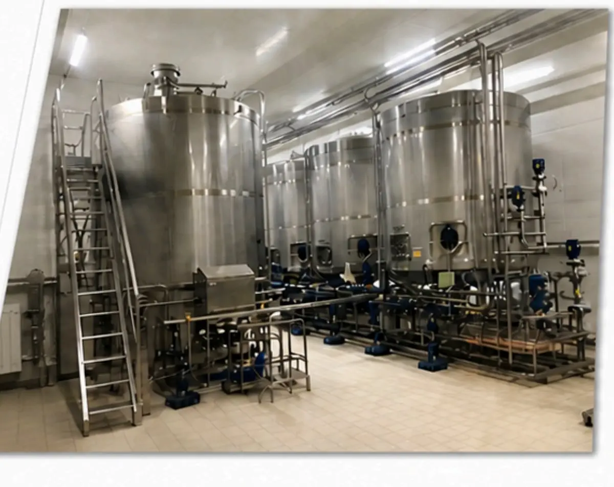Milk processing plant